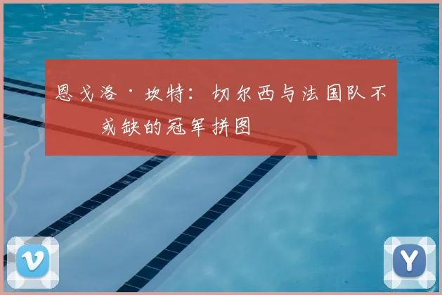 恩戈洛·坎特:切尔西与法国队不可或缺的冠军拼图